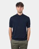 POLO A MANICA CORTA Blu Bellwood