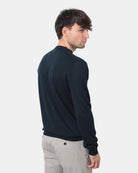 GIROCOLLO MANICA LUNGA Blu Bellwood