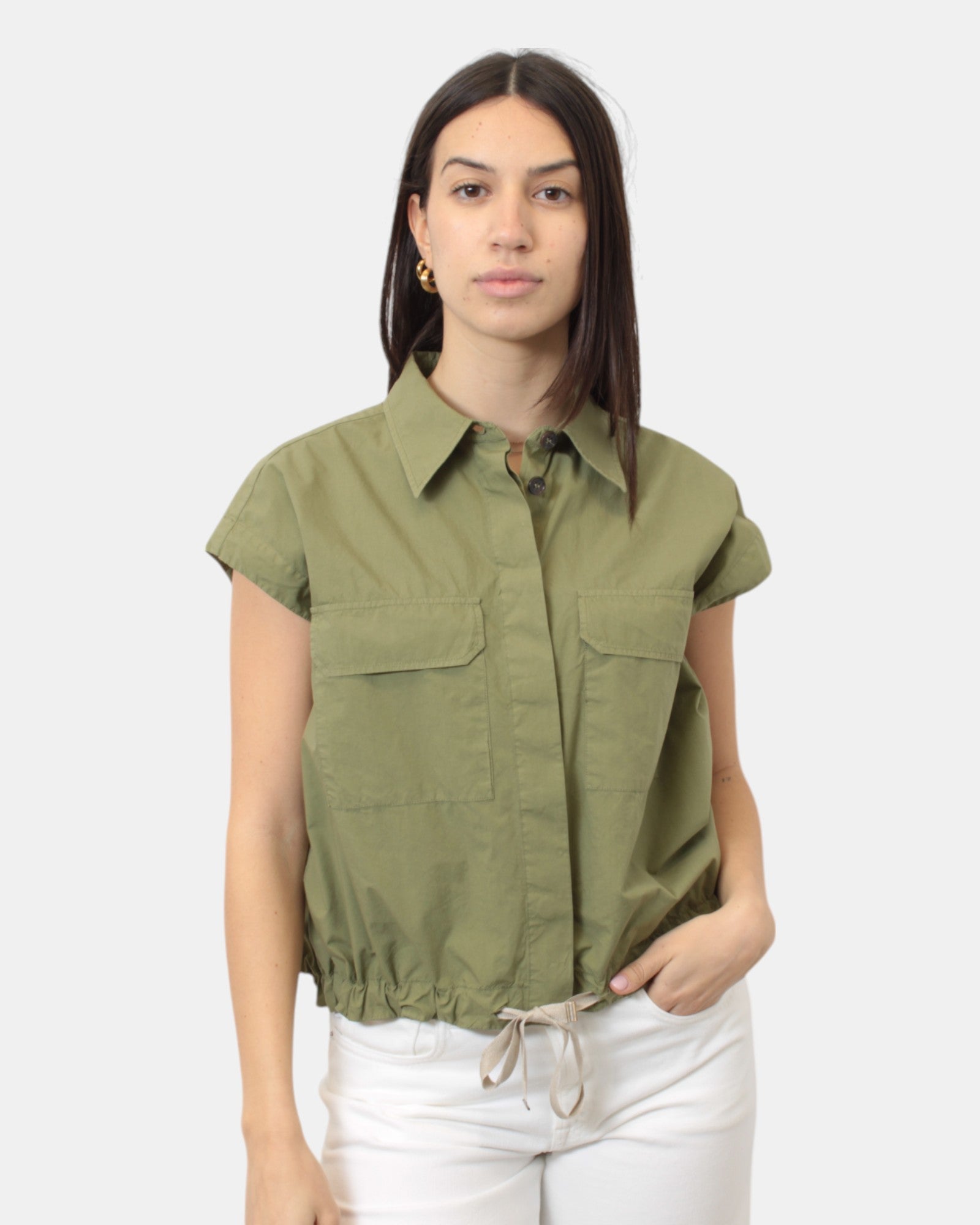 CAMICIE MANICA LUNGA Verde Academia