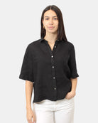 CAMICIE MANICA LUNGA Nero Academia