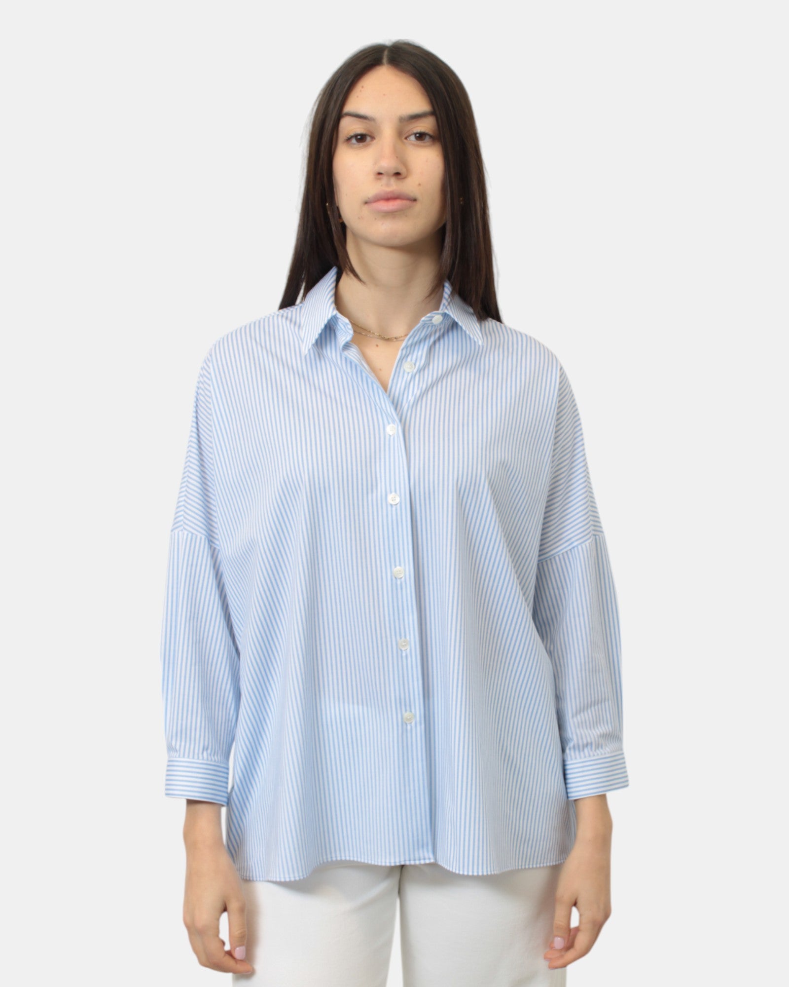 CAMICIE MANICA LUNGA Blu Academia