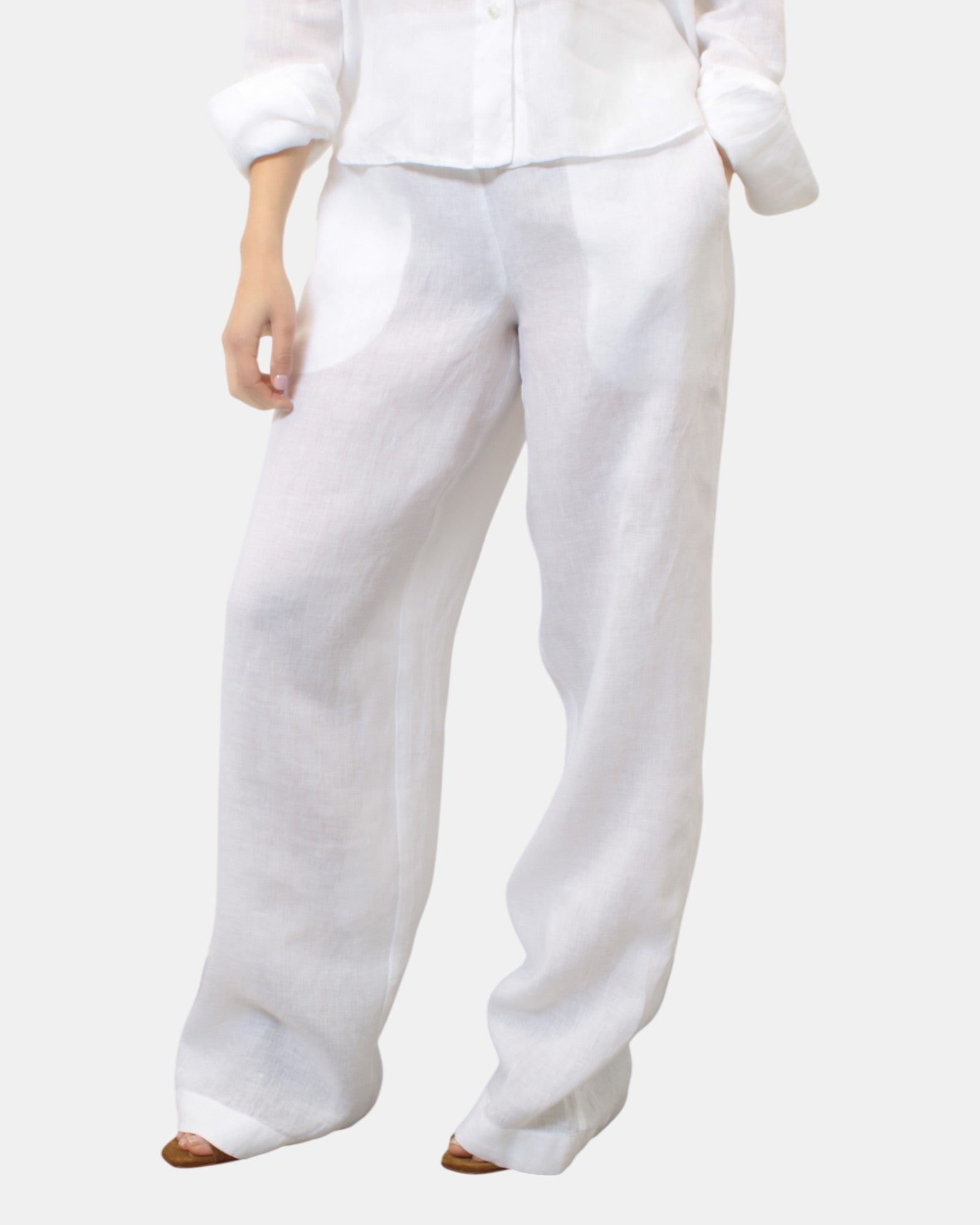 PANTALONI Bianco Academia