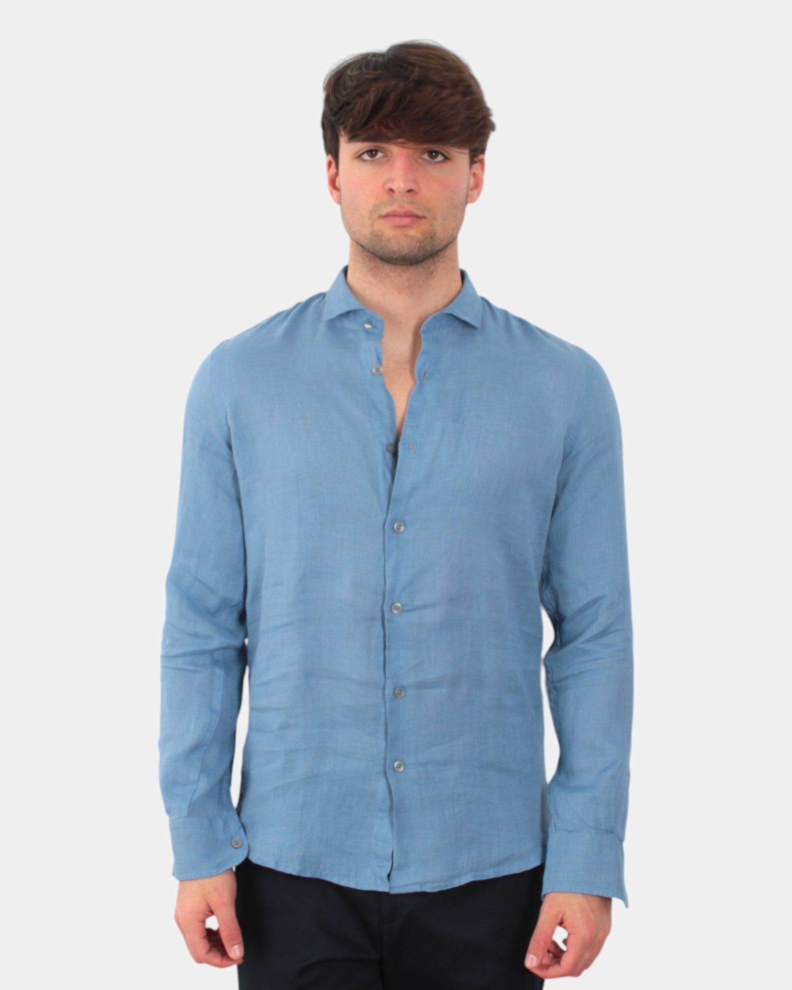 CAMICIE MANICA LUNGA Blu Out Fit