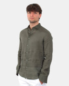 CAMICIE MANICA LUNGA Verde Out Fit