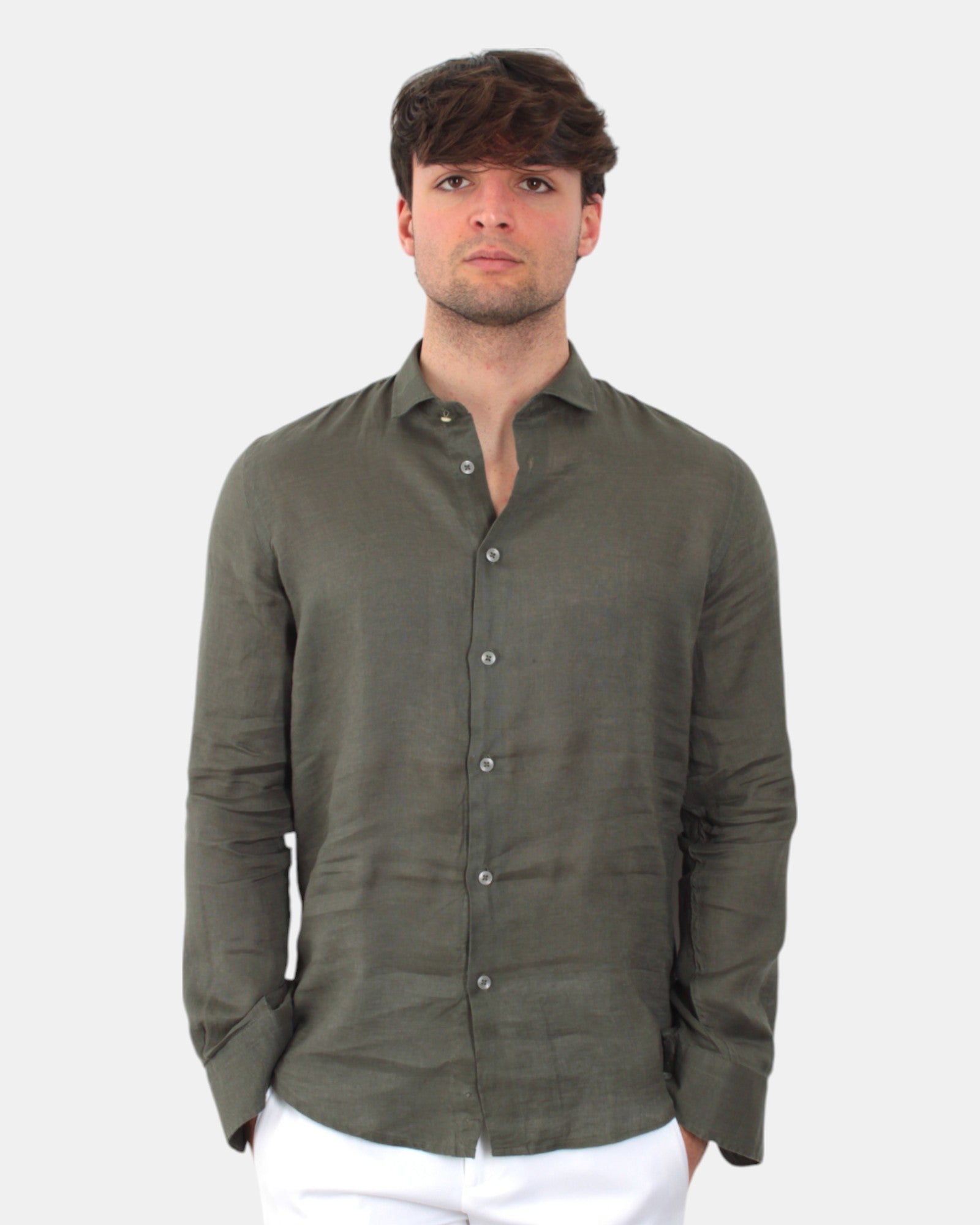 CAMICIE MANICA LUNGA Verde Out Fit