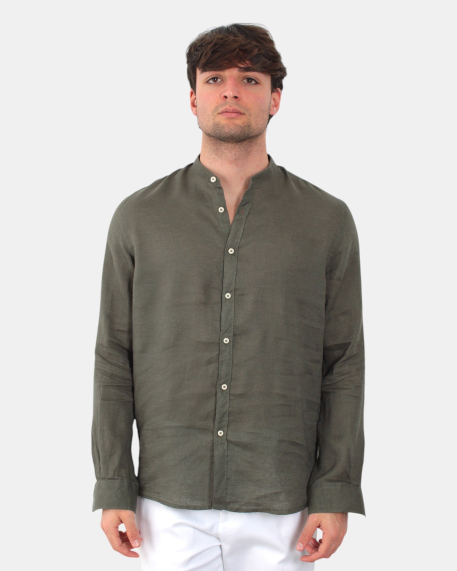 CAMICIE MANICA LUNGA Verde Out Fit