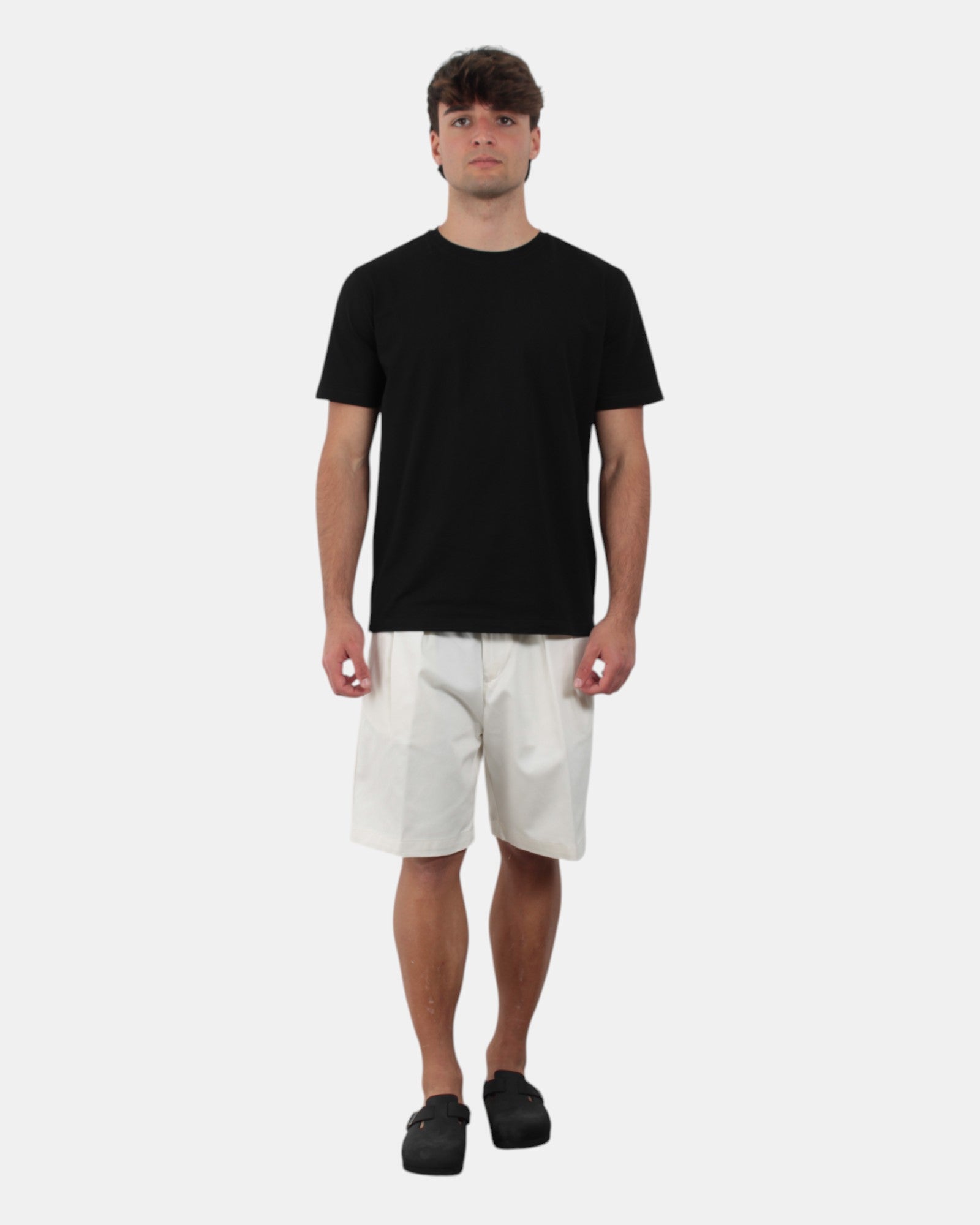 BERMUDA TASCA A FILO Bianco Out Fit