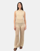 PANTALONI CON COULISSE Beige Mc2 Saint Barth