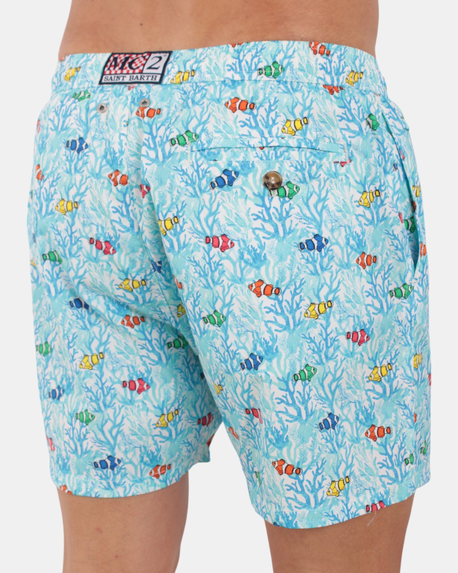 BOXER MARE Blu Mc2 Saint Barth