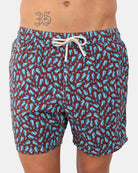 BOXER MARE Marrone Mc2 Saint Barth