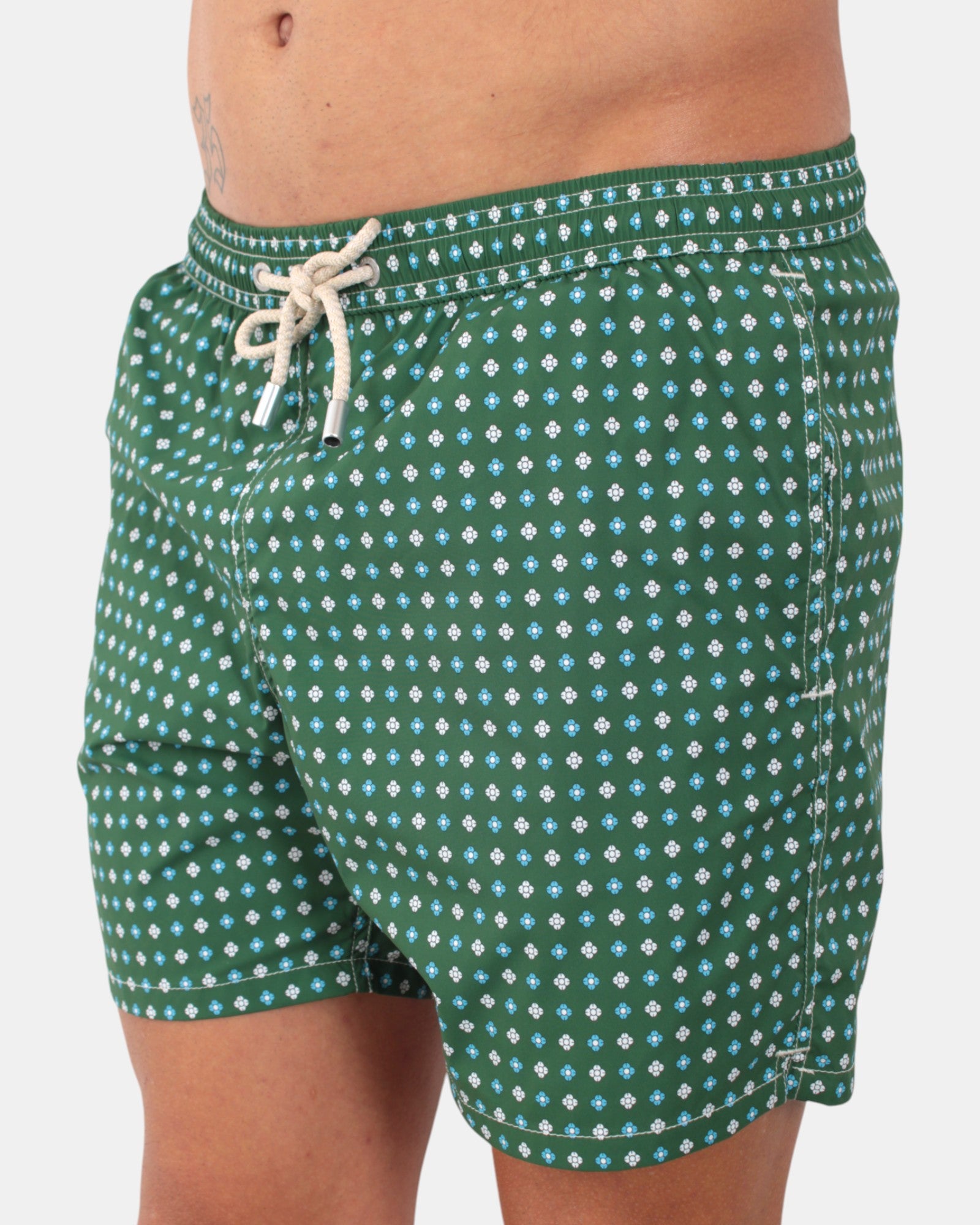 BOXER MARE Verde Mc2 Saint Barth