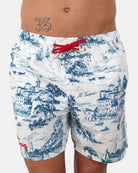 BOXER MARE Bianco Mc2 Saint Barth