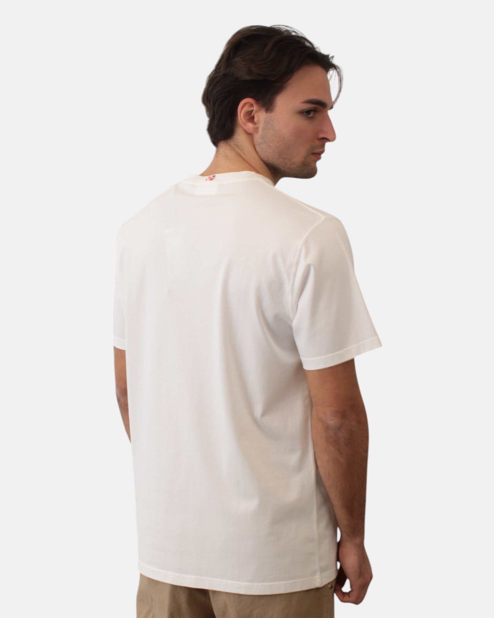 T-SHIRT Bianco Mc2 Saint Barth