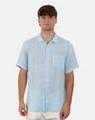 CAMICIE MANICA CORTA Azzurro Mc2 Saint Barth