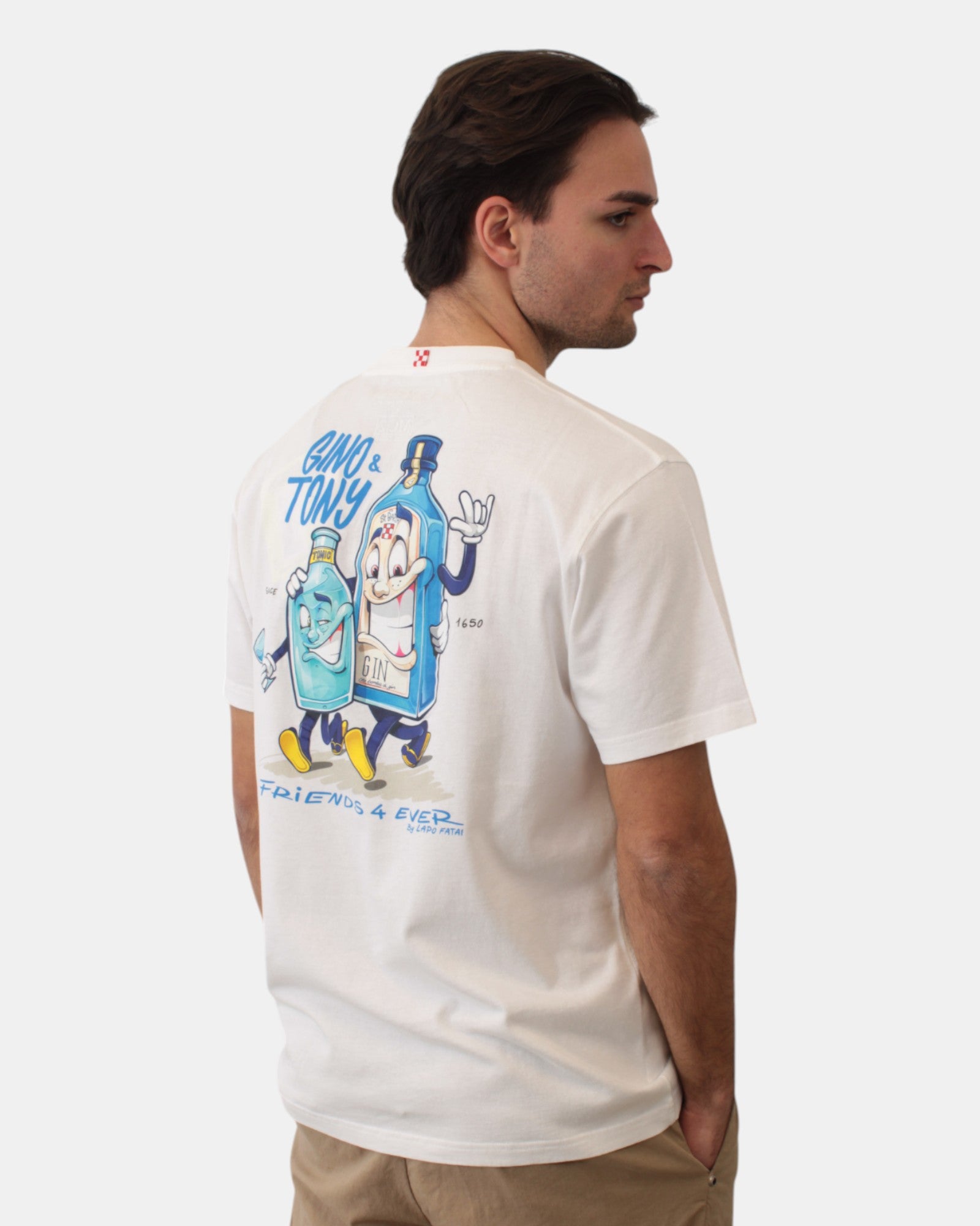 T-SHIRT Bianco Mc2 Saint Barth