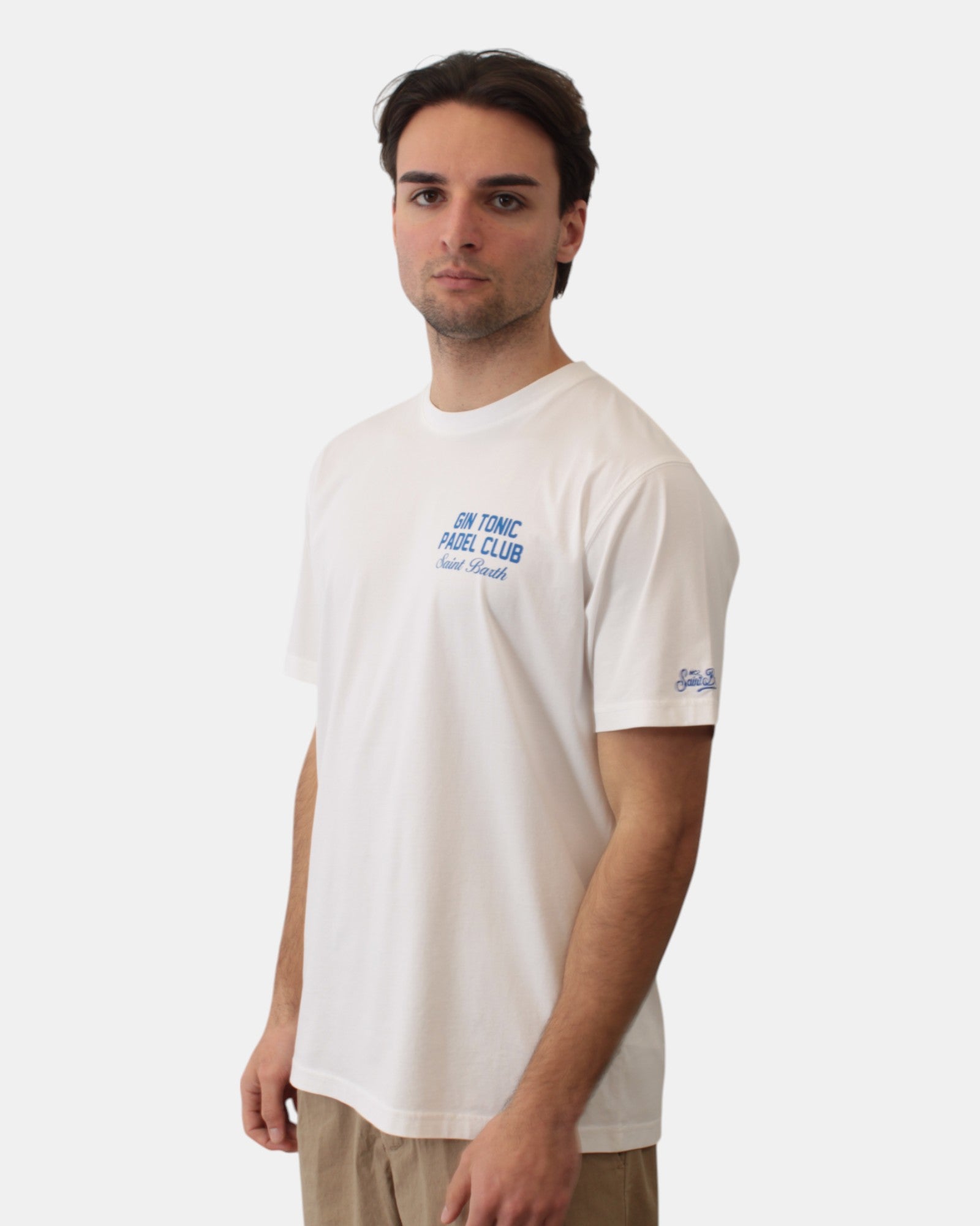 T-SHIRT Bianco Mc2 Saint Barth