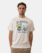 T-SHIRT Bianco Mc2 Saint Barth
