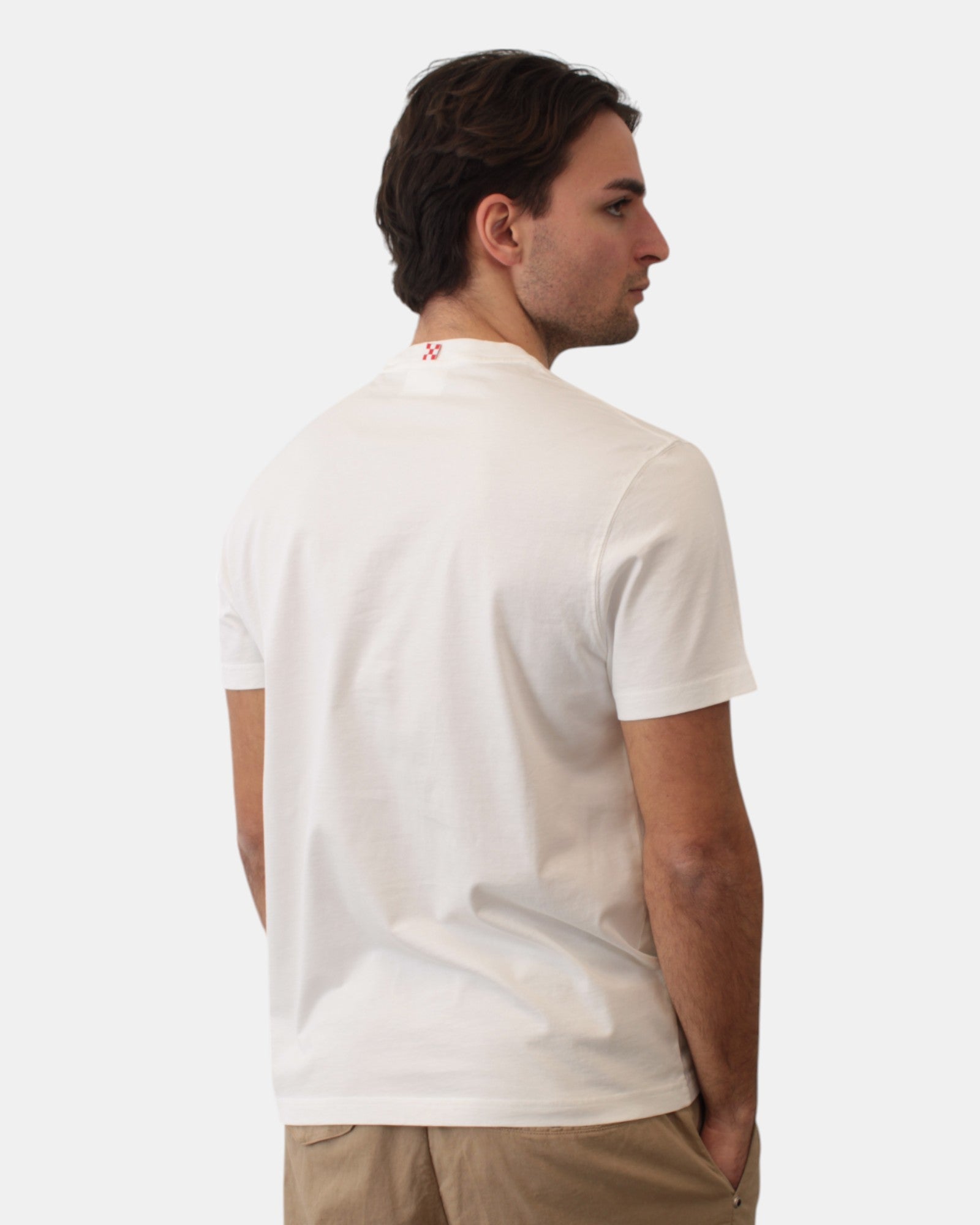 T-SHIRT Bianco Mc2 Saint Barth