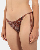 SLIP MARE Marrone Mc2 Saint Barth