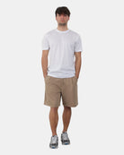 BERMUDA TASCA A FILO Beige Woc