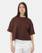 T-SHIRT Marrone Woc