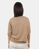 GIROCOLLO MANICA CORTA Beige Jucca
