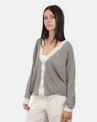 CARDIGAN Grigio Jucca