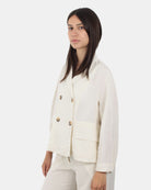 BLAZER DOPPIOPETTO Panna Jucca