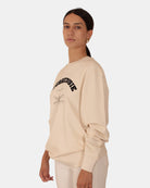 FELPE A GIROCOLLO Beige Elitè