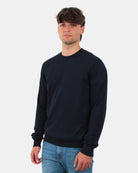 GIROCOLLO MANICA LUNGA Blu Della Spiga