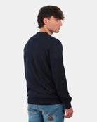 GIROCOLLO MANICA LUNGA Blu Della Spiga