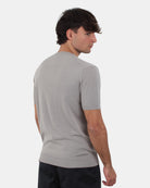 GIROCOLLO MANICA CORTA Grigio Della Spiga