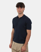 POLO A MANICA CORTA Blu Della Spiga