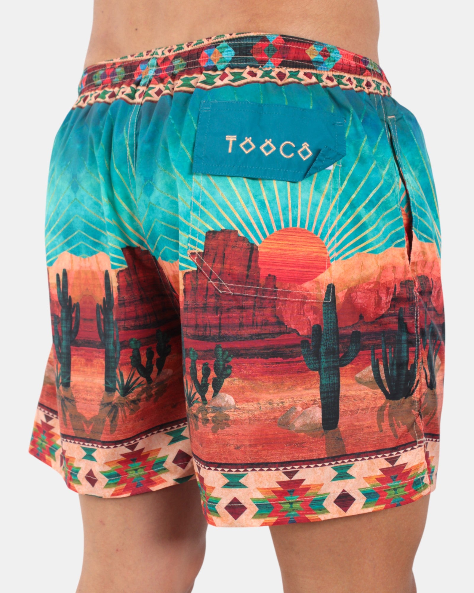 BOXER MARE Azzurro Tooco