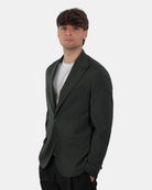 BLAZER MONOPETTO Verde Bottega Marchigiana 
