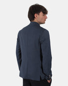 BLAZER DOPPIOPETTO Blu Bottega Marchigiana 
