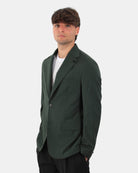 BLAZER MONOPETTO Verde Bottega Marchigiana 