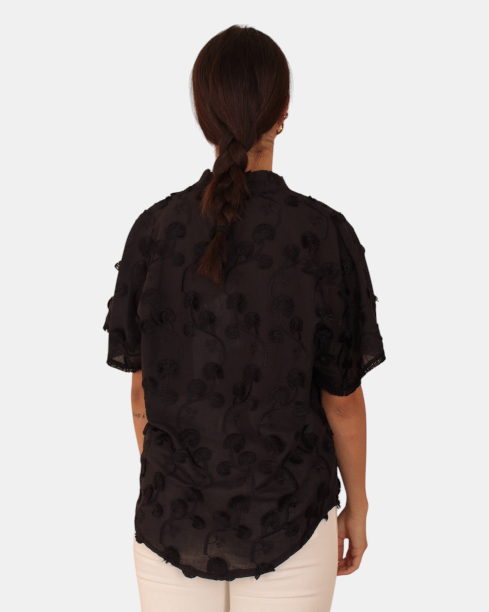 CAMICIE MANICA CORTA Nero Jijil