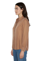 CAMICIE MANICA LUNGA Marrone Academia