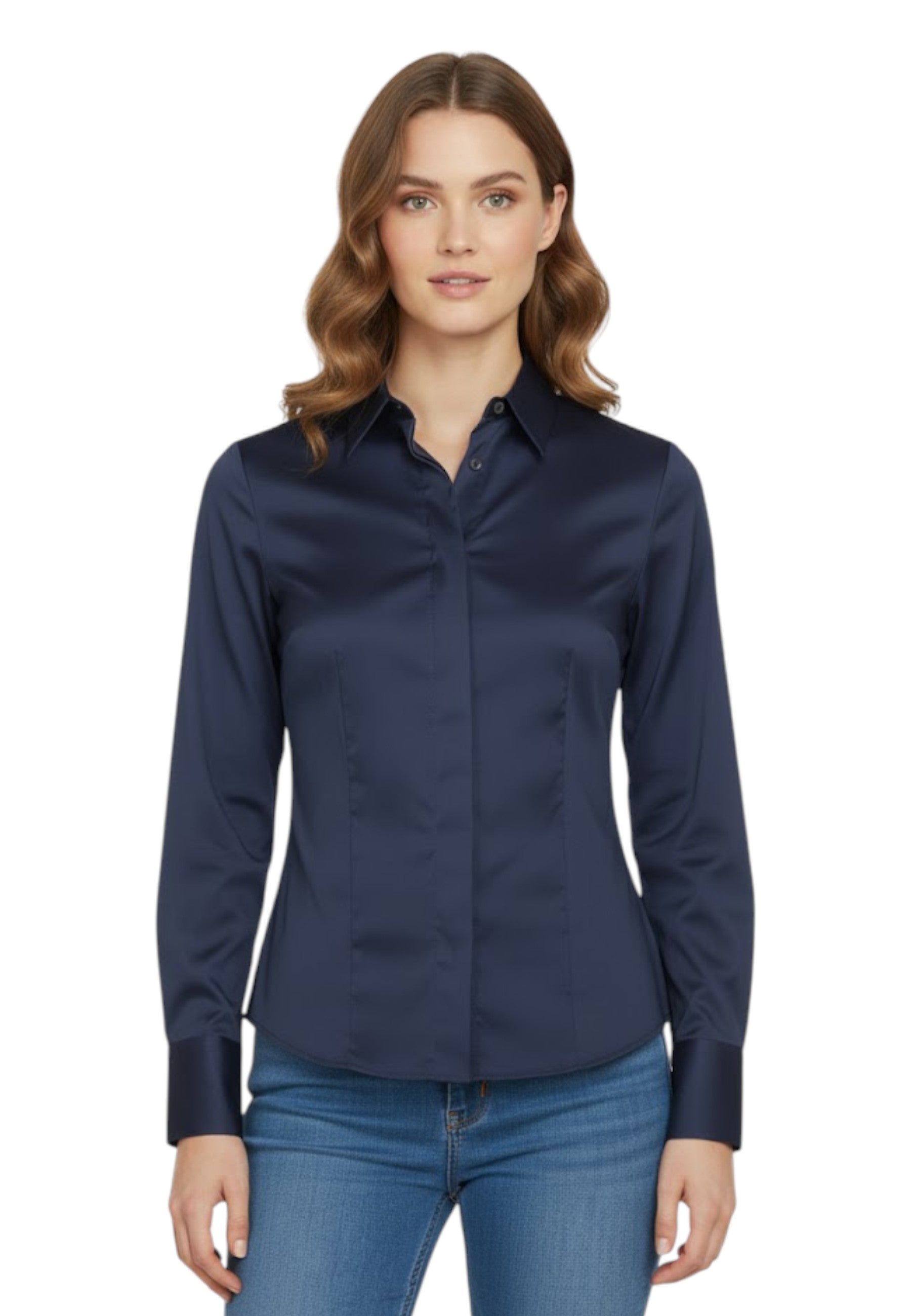 CAMICIE MANICA LUNGA Blu Academia