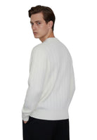 GIROCOLLO MANICA LUNGA Bianco Altea