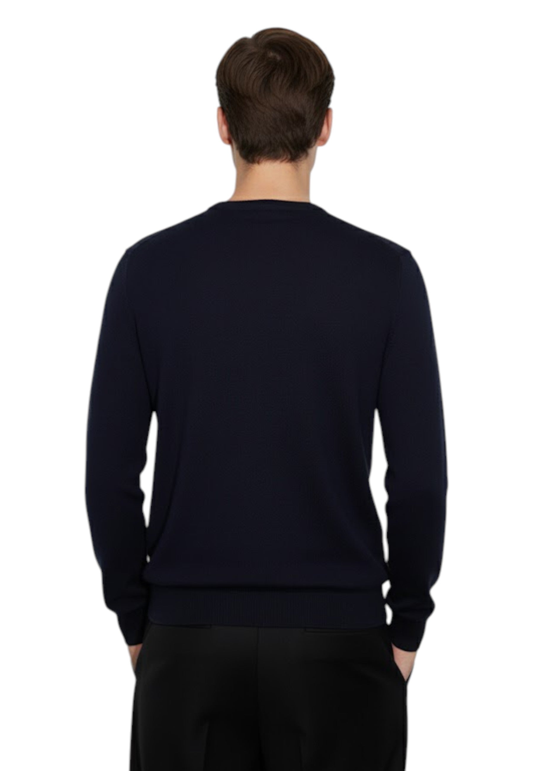 GIROCOLLO MANICA LUNGA Blu Altea