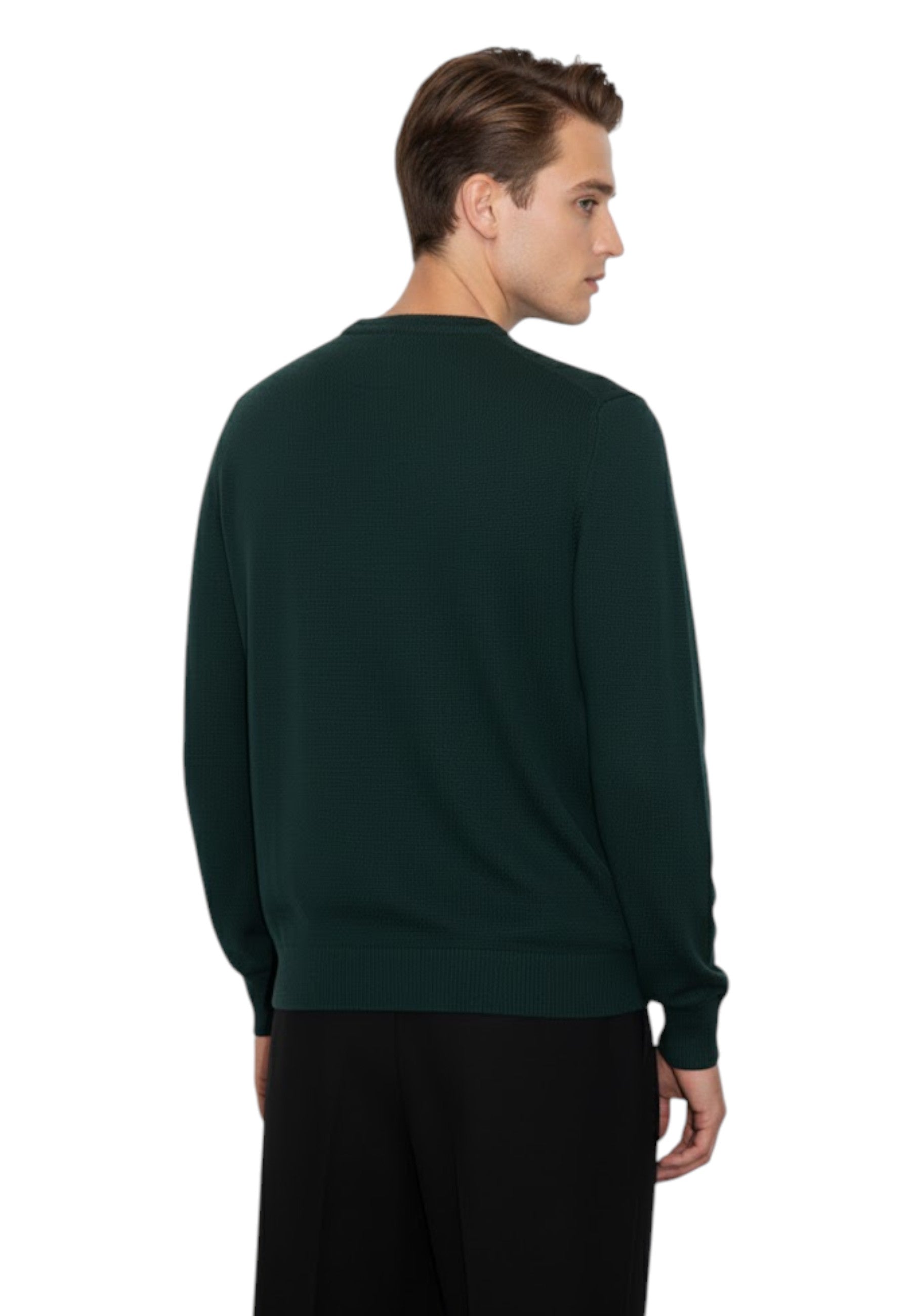 GIROCOLLO MANICA LUNGA Verde Altea