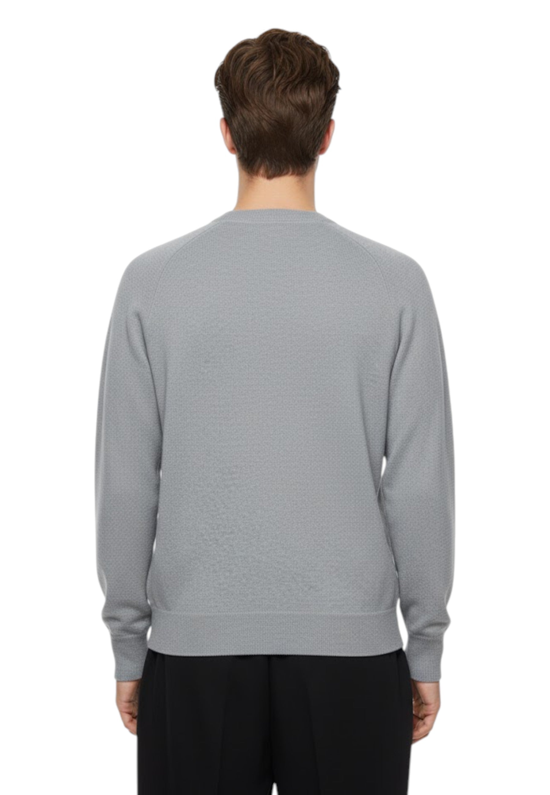 GIROCOLLO MANICA LUNGA Grigio Kangra