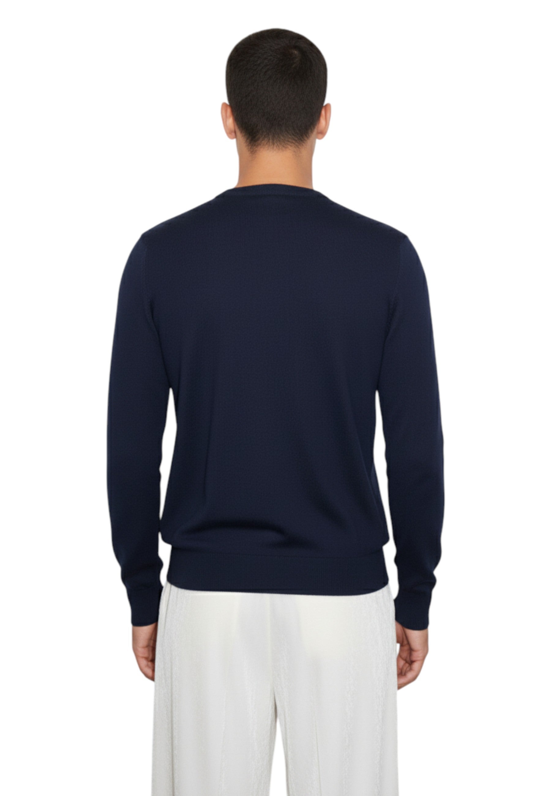 GIROCOLLO MANICA LUNGA Blu Kangra