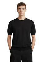 GIROCOLLO MANICA CORTA Nero Kangra