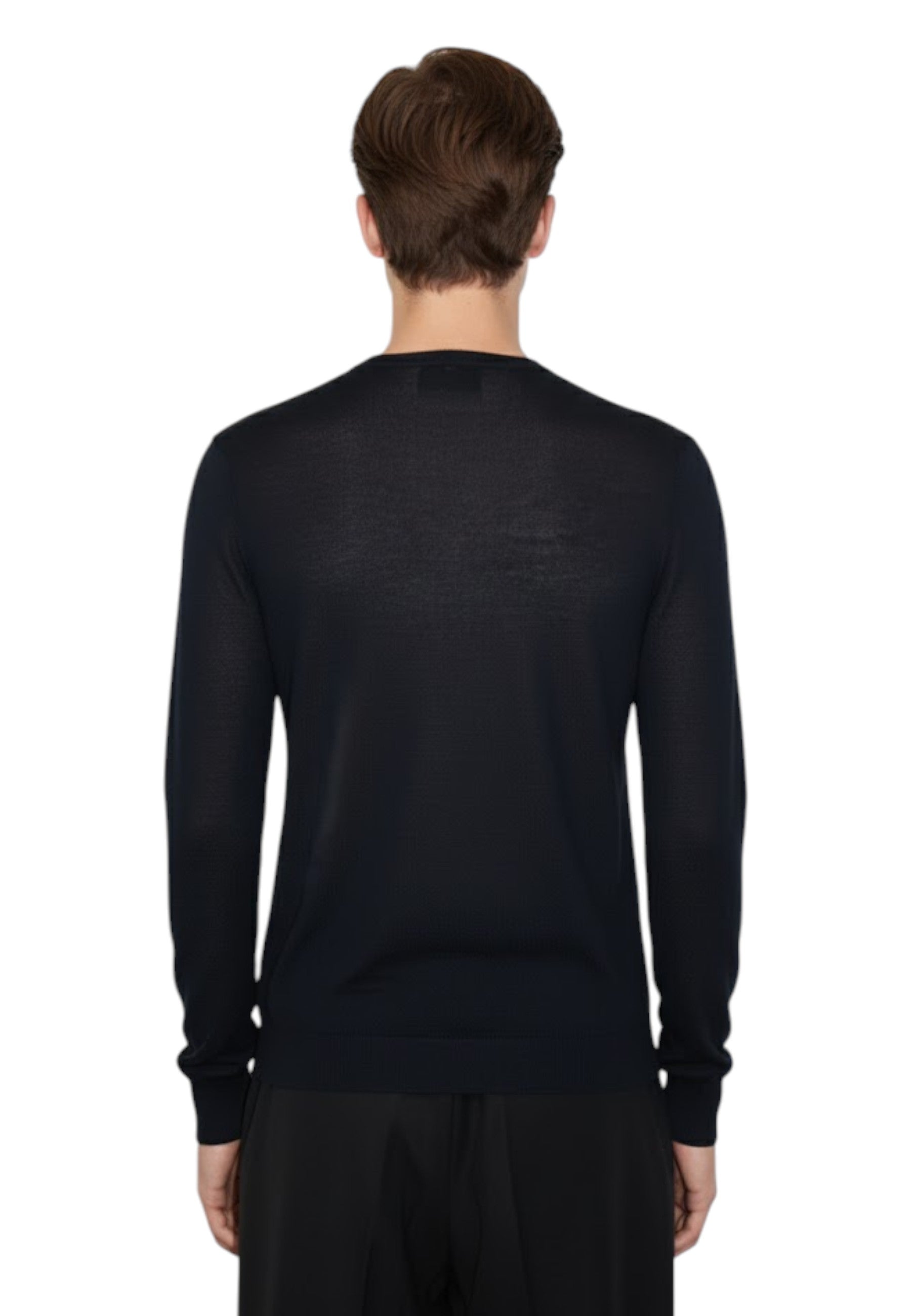 GIROCOLLO MANICA LUNGA Nero Kangra