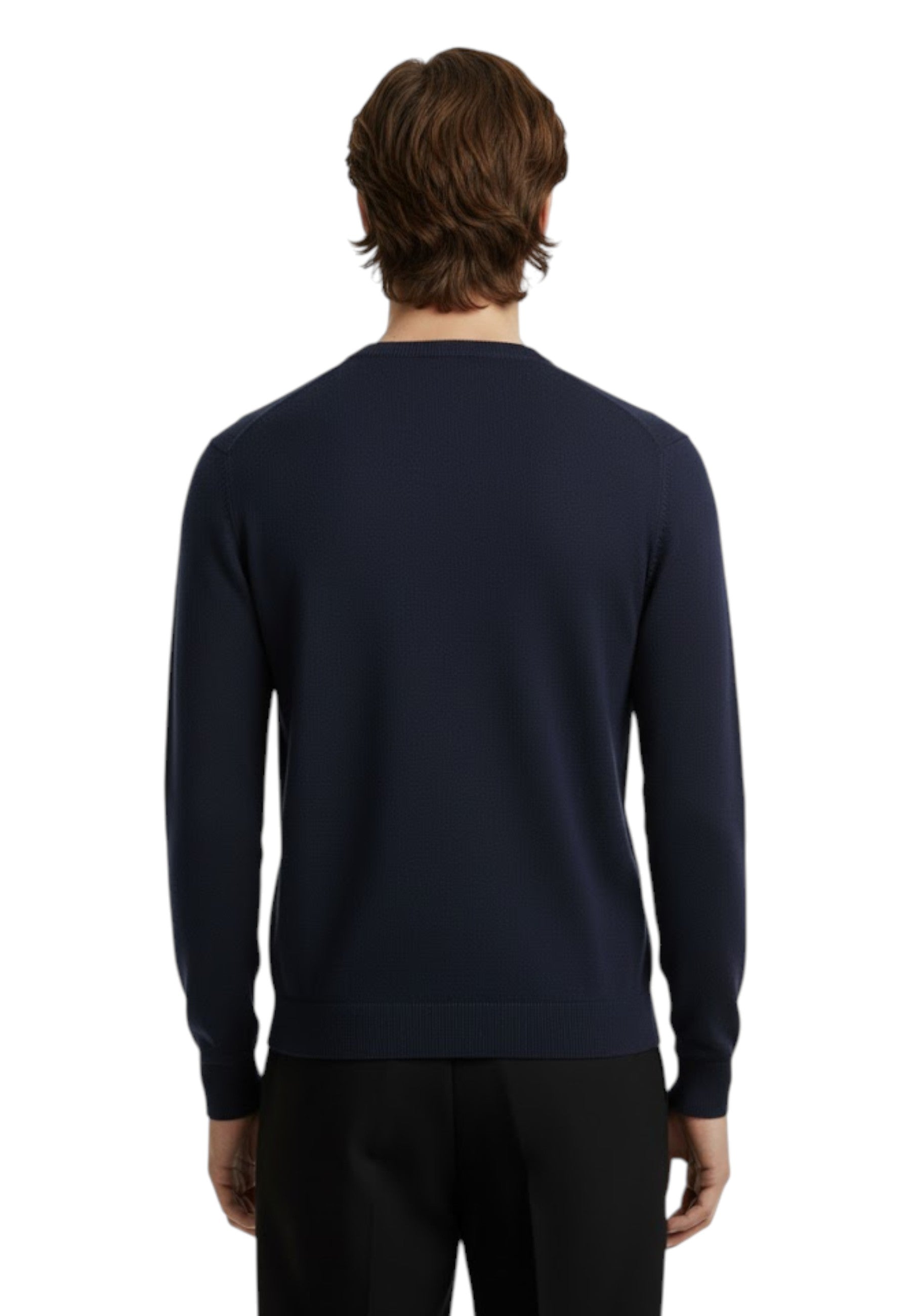 GIROCOLLO MANICA LUNGA Blu Kangra