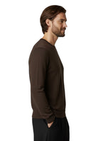 GIROCOLLO MANICA LUNGA Marrone Kangra