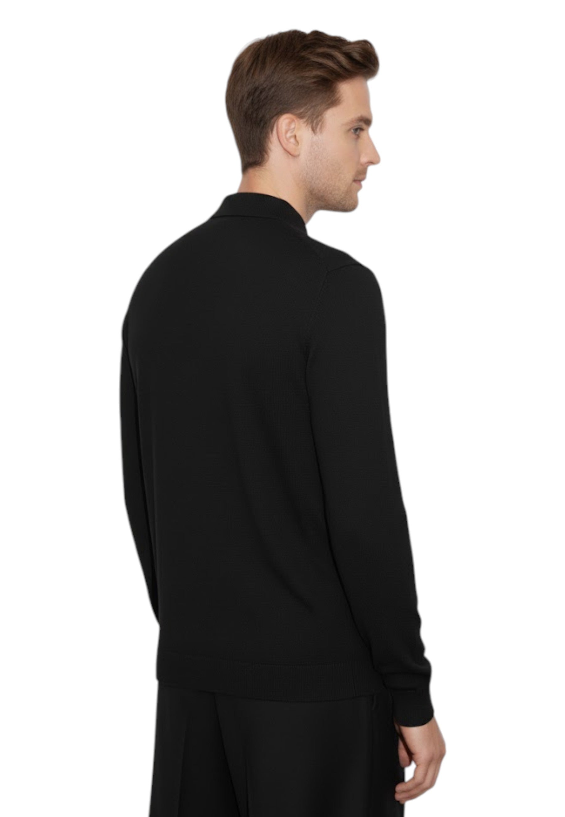 POLO A MANICA CORTA Nero Kangra